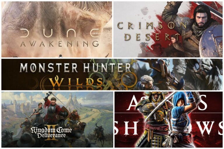 Top 5 PC Open-World Games 2025