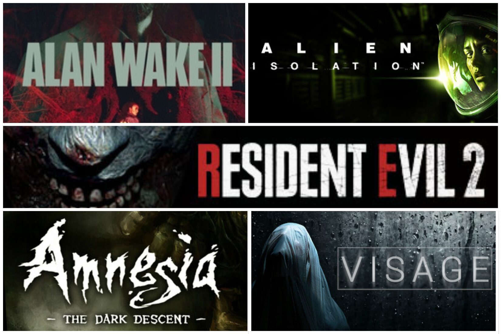 Top 5 PC Horror Games 2025