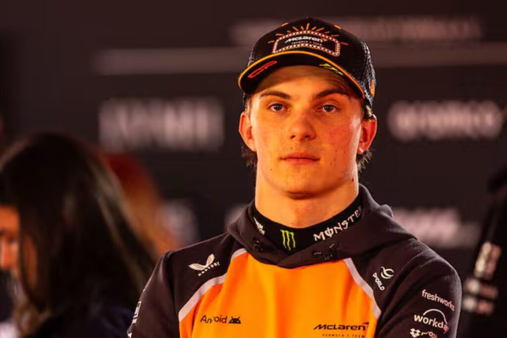 Piastri Sprint Charge