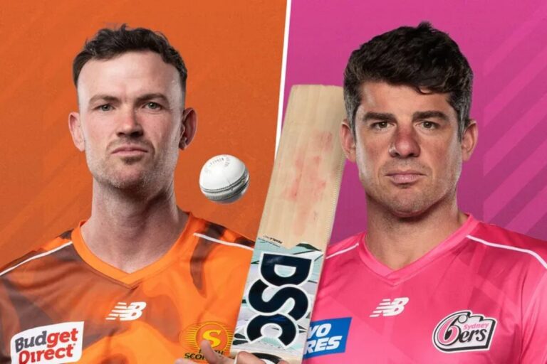 Perth Scorchers vs Sydney Sixers